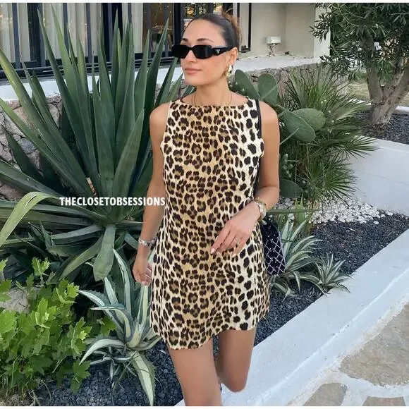 ZARA BLOGGER FAVE!!! A-Line Mini Dress NWT - Picture 9 of 16